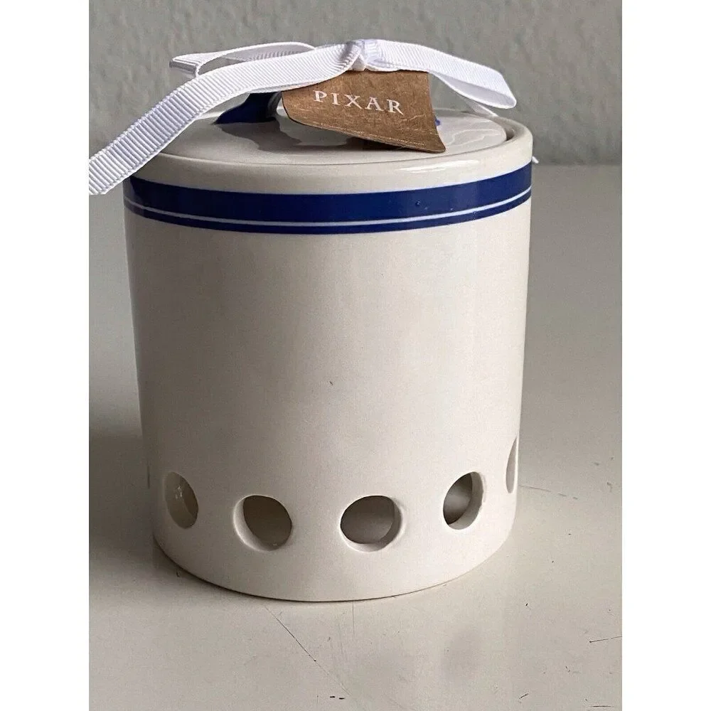 Rae Dunn Disney Pixar Ratatouille Ceramic Canister Cellar Store With Holes NEW‎